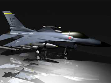 F-16 3D Model (Image)